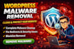 remove malware and fix hacked website wordpress security expert