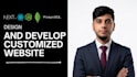 design and develop a responsive website with modern UI as a full stack engineer