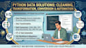 automate excel, csv, xml, json data tasks using python