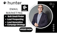 setup hunter io cold email hunter io email finder hunter io lead generation