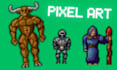 create custom pixel art characters for games or projects