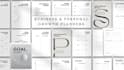 design goal planner, habit tracker, journal and canva templates