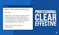 write professional and converting emails