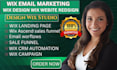 migrate wix website design wix studio redesign wix website wix funnel setup