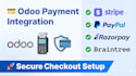 integrate payment gateways in odoo website and erp