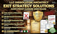dissolve your US llc, cancel ein, and file final company dissolution