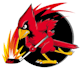 create aggressive boxing mascot, gym or fighter logo