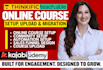 thinkific online course setup, teachable website course upload, migration expert