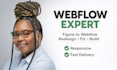 fix and update your webflow website design or customize webflow template