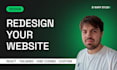 design and modernly redesign your website