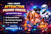 create ai commercial video ads your products and services