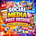 design social media posts