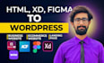 build a professional wordpress website or elementor landing page
