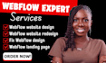 redesign webflow website fix webflow bug website update webflow website