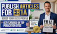 publish your article for eb1a on top publication sites