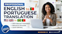 fast english portuguese translator