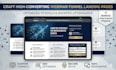 craft high converting webinar funnel landing pages