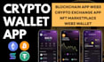 develop a secure crypto app, blockchain wallet, web3 application, blockchain