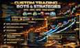 build custom trading bot, indicators and strategies for mt5 nt8 pine script