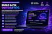 build and fix website development full stack developer front end developer