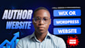 design a professional author website, ebook website, and portfolio on wordpress