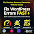 wordpress bug fix, error fixing and speed optimization expert