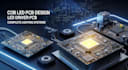 design cob led pcb, led driver pcb and complete lighting systems