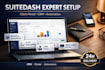 setup suitedash client portal, pipedrive CRM automation workflow expert