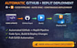 setup automatic github deploy replit pipeline ci cd sync continous deployment