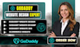 create godaddy website design godaddy website redesign godaddy design expert