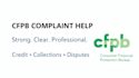 write a cfpb complaint letter for credit issues