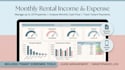 design simple landlord rent tracking and tenant payment tracker spreadsheet