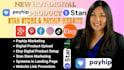 setup stan store digital product stan store marketing, design a payhip website
