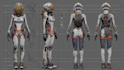 sci fi character illustration or sci fi character