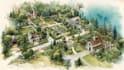 create a map illustration for your wedding