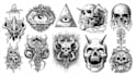 create awesome old school tattoo style design