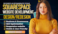 build modern squarespace website redesign squarespace website design squarespace