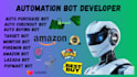 do auto purchase bot, auto checkout bot, pokemon bot, lazada bot, target bot
