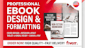 edit, format, design, redesign canva ebook, journal, flyer, magazine, workbook