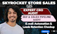 boost shopify store sales with expert shopify store audit, cro review and SEO