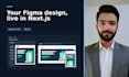 convert figma to next js website with tailwind css