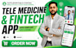 develop telehealth, telemedicine perfect web and mobile apps