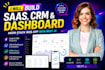 build saas, CRM, dashboard, mern stack web app with next js