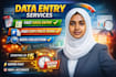 do data entry iam really good at this