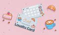 design cute playful and whimsical loyalty cards