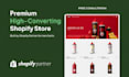 build a premium shopify store that converts