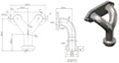 2d engineering drawings, mechanical drawings, technical drawings, cad drafter