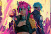 design anime character, cyberpunk character