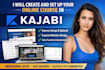 set up your online course in kajabi, kajabi expert attractwell expert ruzuku