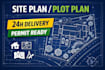 design site plan, plot plan, subdivision layout for permit